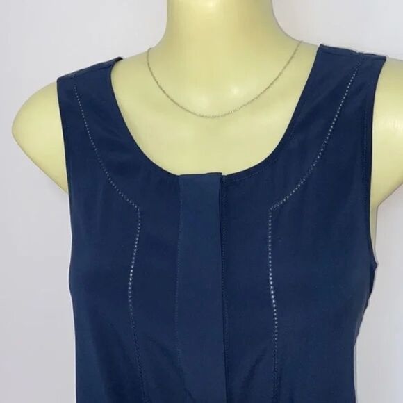 Rag & Bone  Dress Blue Silk Button Down  Shirt Style Excellent~Sz 0~Over… - Picture 10 of 10